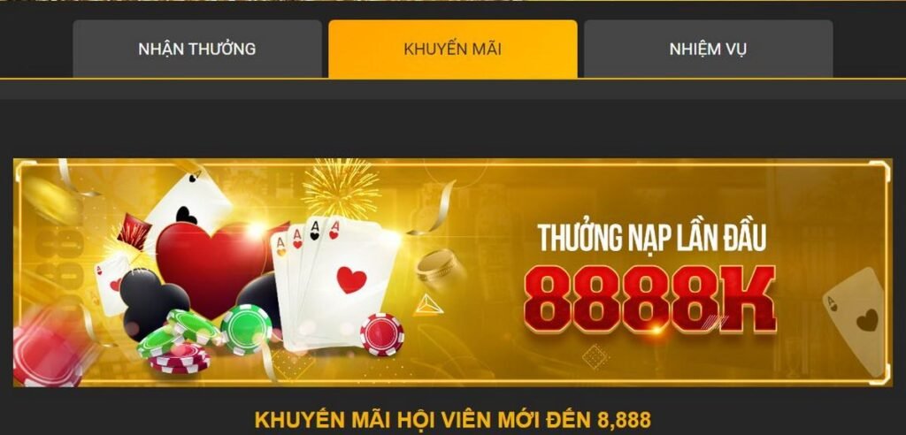 888b tặng 88k - Ưu đãi hấp dẫn nhà cái dành cho hội viên