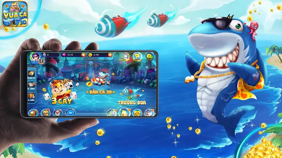 Bắn cá 3D là game đổi thưởng trực tuyến phổ biến trên thị trường