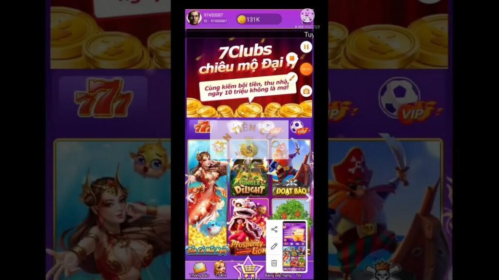 7Clubs là cổng game trực tuyến uy tín hàng đầu hiện nay